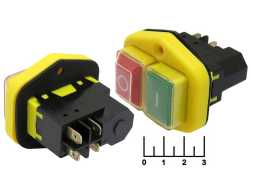 Кнопка для бетономешалки 250/16 AELA-22-G 4 контакта