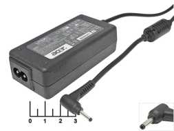 Блок питания 12V 1.5A Acer AC-N246 (PA-1700-02) импульсный (3.0*1.0) без шнура (восьмерка) угол