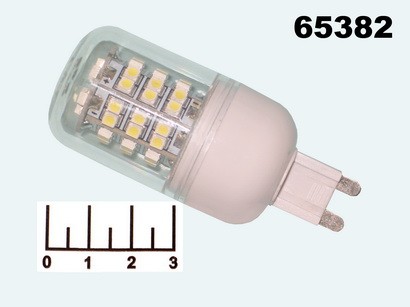 Лампа светодиодная 220V 2W G9 4000K белый LED 48 3528