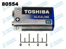 Батарейка 6F22-9V Toshiba Alkaline 6LR61