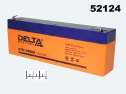 Аккумулятор 12V 2.2A DTM12022