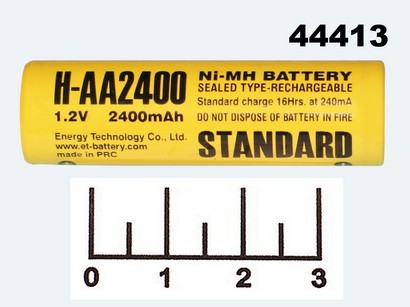 Аккумулятор 1.2V 2.4A H-AA2400 Ni-MH