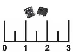 Микропереключатель движковый 2-х позиционный 4 контакта DS-013