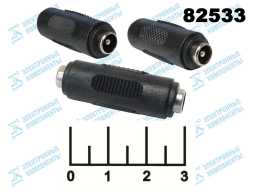 Переходник питания 5.5*2.1 2 гнезда