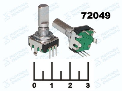 Энкодер PEC11R-4220F-S0024 с кнопкой | купить в розницу и оптом