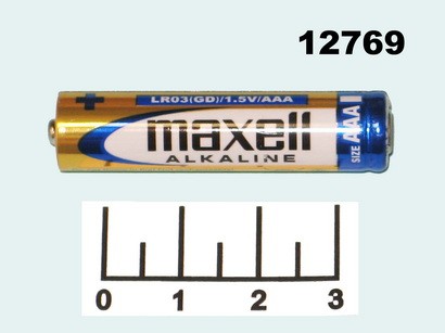 Батарейка AAA-1.5V Maxell Alkaline LR03