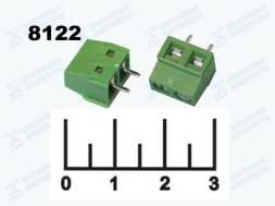 Клеммник линейный 2pin 5мм вертикальный (XY-304V-A-02P)