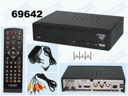 Ресивер цифровой телевизионный DVB-T2 Hobbit Plus + медиаплеер