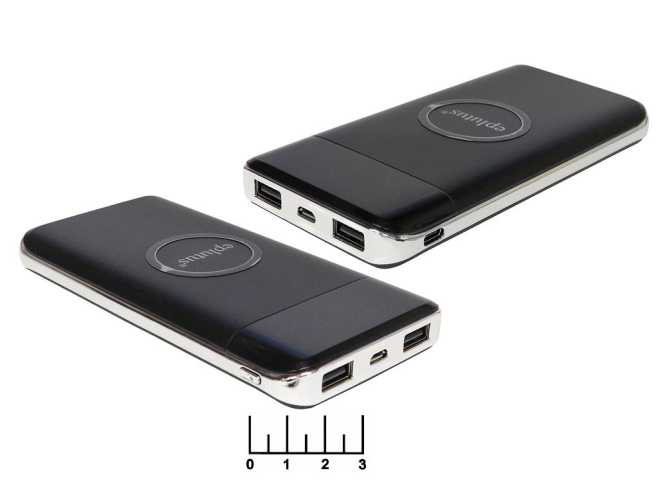 Power Bank 2USB 5V 2A 10Ah - вход micro USB WB-152 беспроводной