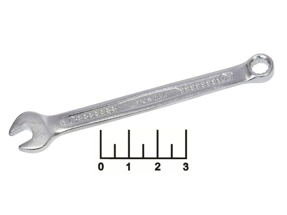 Ключ гаечный рожковый/накидной 6/6мм Tundra (877965)