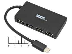 USB Hub 4 port (Type C штекер) H3014T USB 3.0