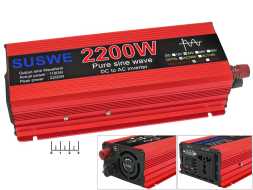 Инвертор 24/220V 2200W Suswe