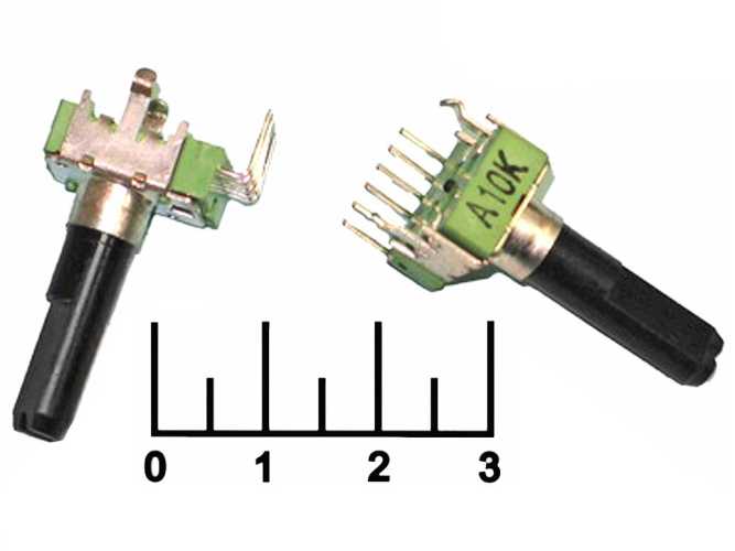 Резистор переменный 2*10 кОм (6pin) RV112BCF-40-30A-A10K (+84)