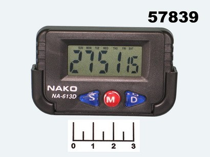 Часы цифровые NA-613D авто