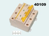 Автоматический выключатель 100A 3-полюсный ВА47-100 ИЭК