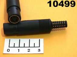 Разъем mini DIN 4pin гнездо на кабель