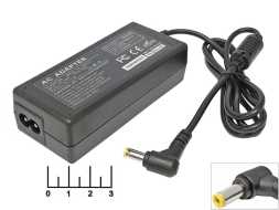 Блок питания 12V 5A AC-N313-V2 (PA-1600-07) импульсный (5.5*2.1) без шнура (восьмерка) (угол)