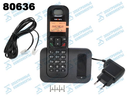 Радиотелефон Texet TX-D6605A (черный)