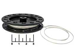 Лента нихромовая 1м (1*0.2мм) 6 Ом/м