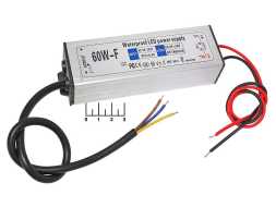 Драйвер светодиода 1.8A/20-36VDC 90-265VAC 60W-F IP67