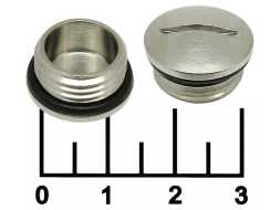 Заглушка PG-9 металл влагозащищенная d-15мм