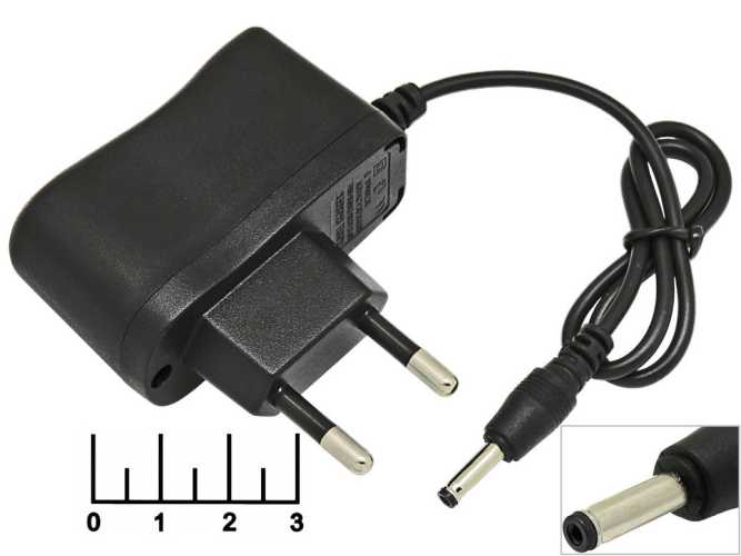 Сетевое зарядное устройство для фонаря 4.2V 0.5A (3.5*1.4) OT-APB67