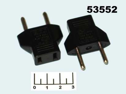 Переходник электрический США BX-9619/1964 черный