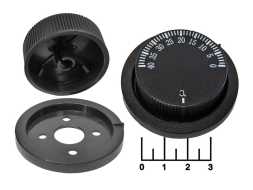 Ручка регулировки терморегулятора (0...+40C) на вал 6мм