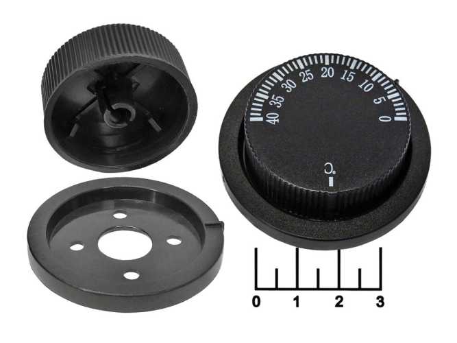 Ручка регулировки терморегулятора (0...+40C) на вал 6мм