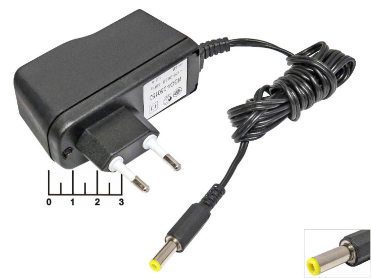 Блок питания 5V 1.5A ИЭС4-050150 импульсный (5.5*2.5) | купить в розницу и оптом