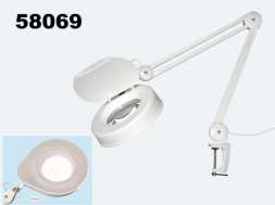 Лупа настольная с подсветкой 3* 8608L 90LED