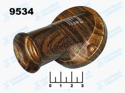 Патрон для лампы E27 настенный наклонный черненая бронза Ecola (AB7SNOEAY)