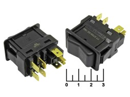 Выключатель 12-24 зеленый 8 контактов 771.3709-02.19