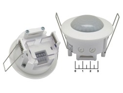 Датчик движения 220V 1200W 360* ДД-201 ИЭК (белый)
