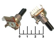 Резистор переменный 2*10 кОм B F-164KP (+66)