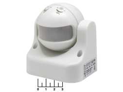 Датчик движения 220V 1200W 180* ДД-09Б Neox инфракрасный (белый) (12м) IP44