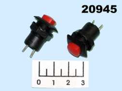 Кнопка PBS-Q/R красная c фиксацией D-319