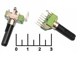 Резистор переменный 2*10 кОм (6pin) RV112BCF-40-30A-B10K (+84) (S1752) (S2659)