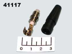 Разъем FME гнездо под винт на кабель резиновый (792A)