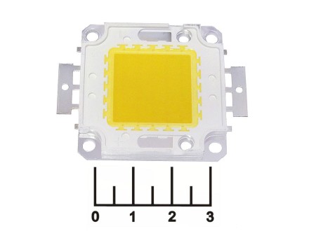Светодиод LED 50W белый теплый 30-36V 5000lm 3000K HL050WW