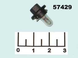 Лампа 12V 1.2W BX8.4D с патроном Osram 2351MFX6