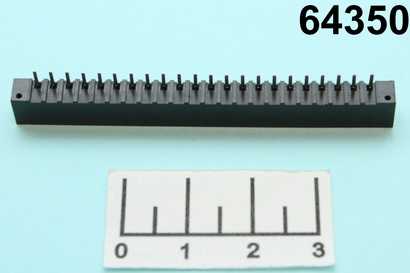 Гнездо шаг 2.54мм FB-22