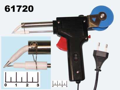 Паяльник-пистолет 220V 30-60W ZD-551 с автоматической подачей припоя