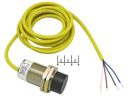 Емкостной выключатель PS1-30M65-30N61-K 10...30V 300mA NPN NO/NC (30мм не встраиваемый)