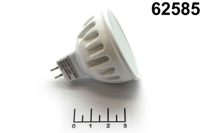 Лампа светодиодная 220V 7W MR16 GU5.3 4000K белый 24LED Pulsar maxima (50*50)