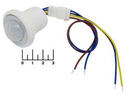 Датчик движения для LED ленты 5-24V + таймер 5 мин/45сек/15 сек PIR adjust