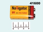 Батарейка 6F22-9V Navigator