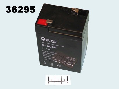 Аккумулятор 6V 4.5A DT6045