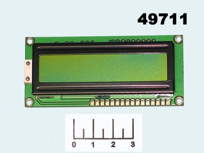 Индикатор жидкокристалический LCD 16*2 RT162-7G