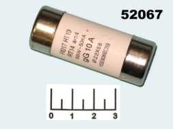 Вставка плавкая керамическая R017 RT19 RT14 10A 22*58 (предохранитель)